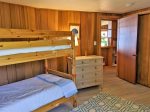 Bedroom w/ Bunk Bed and Twin Bed